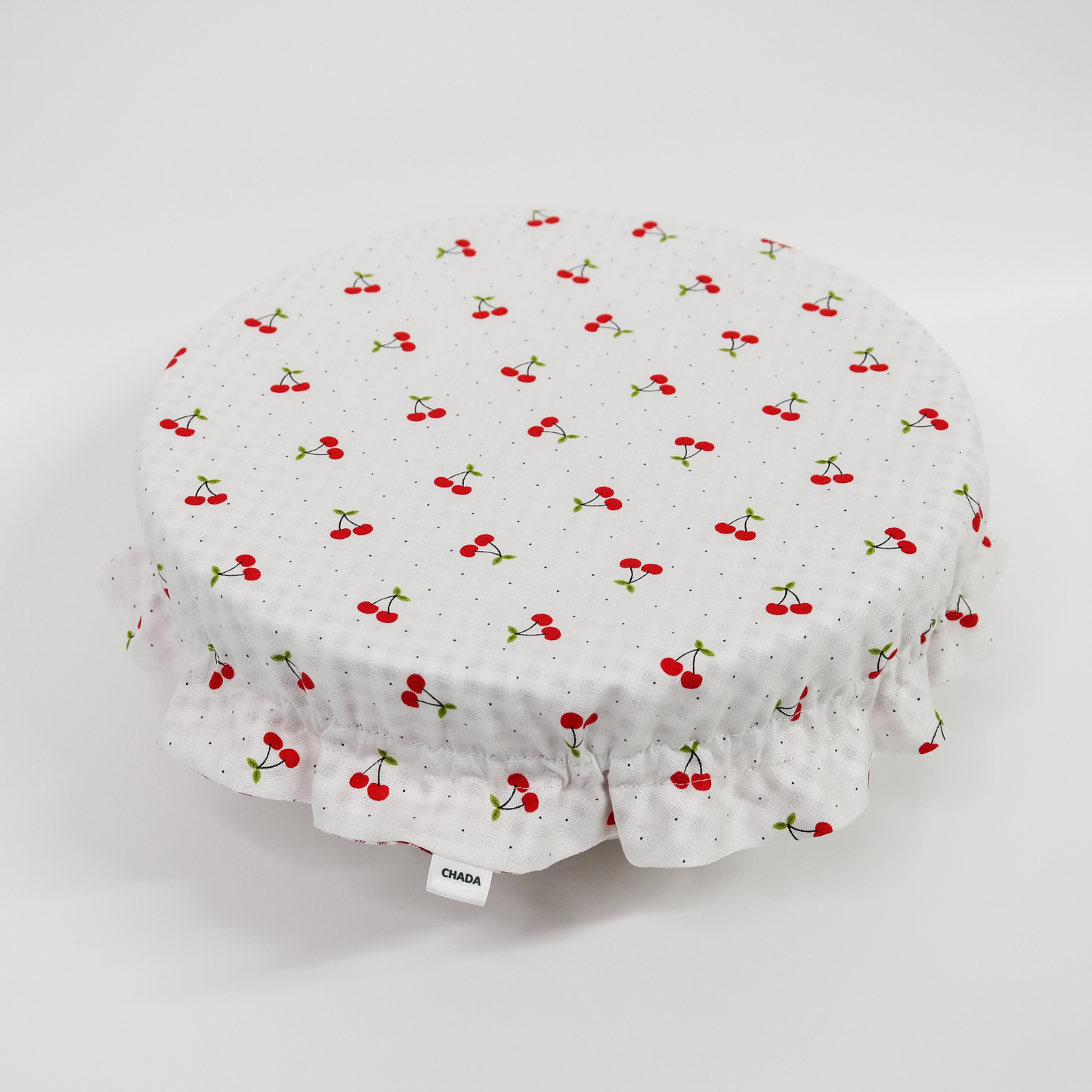 Reversible Cherry Bowl Cover