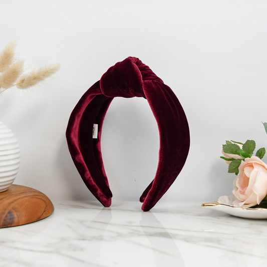 Red velvet Knotted headband