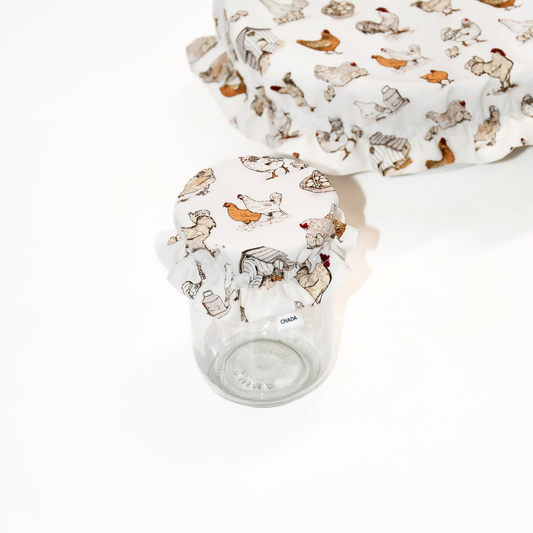 Chicken Jar Cover | Sourdough Starter Cover