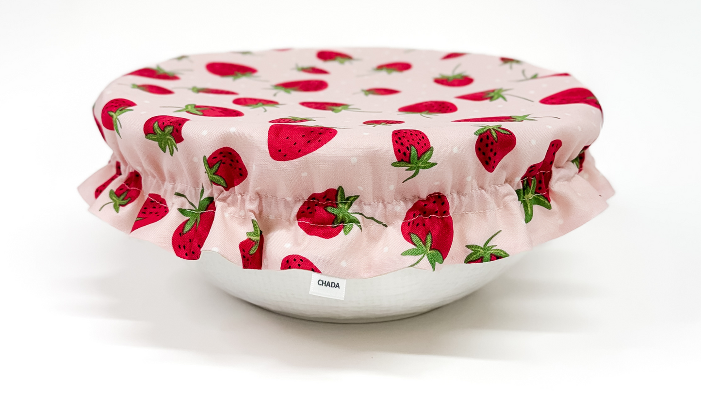 Strawberry Sourdough Proofing Bowl Cover