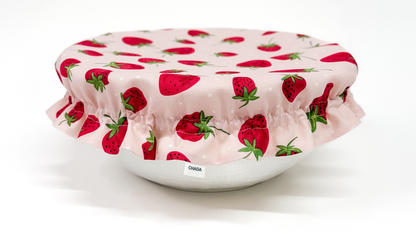 Strawberry Sourdough Proofing Bowl Cover